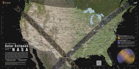 eclipse 2024 path of totality map nasa